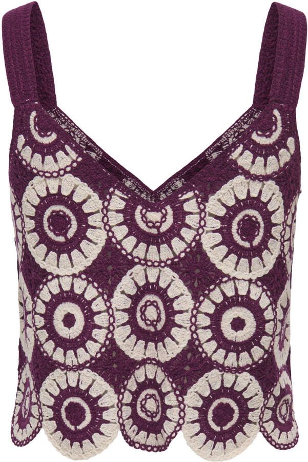 ONLY cropped top crochet - Foto 2