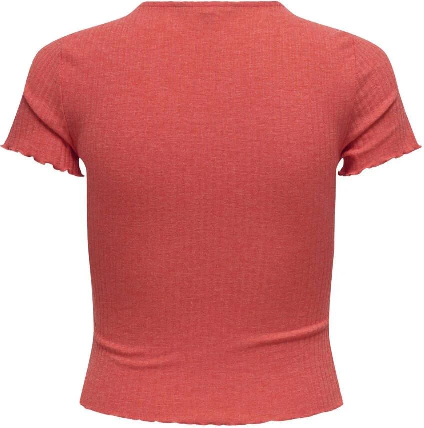 ONLY cropped top rib gebreid - Foto 2