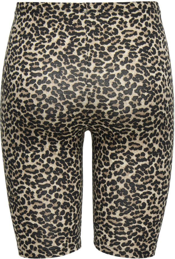 Only Slim fit fietsbroek met all-over motief model 'LIVE LOVE'