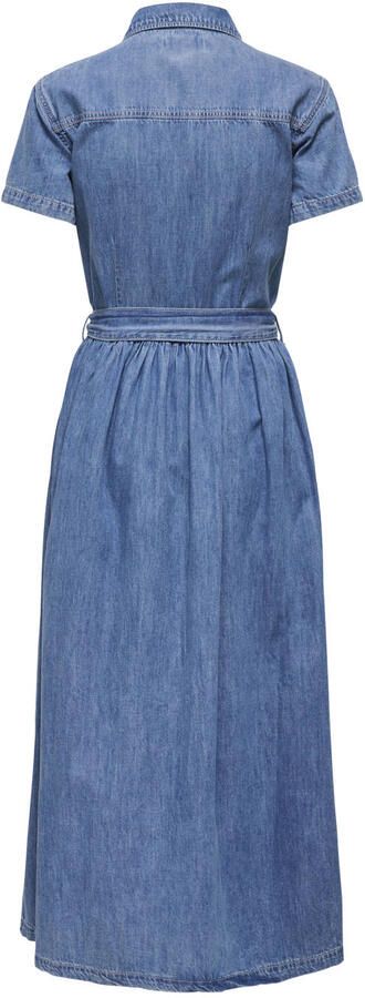 ONLY denim A-lijn jurk medium blue denim - Foto 2