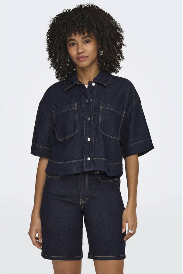 ONLY denim blouse