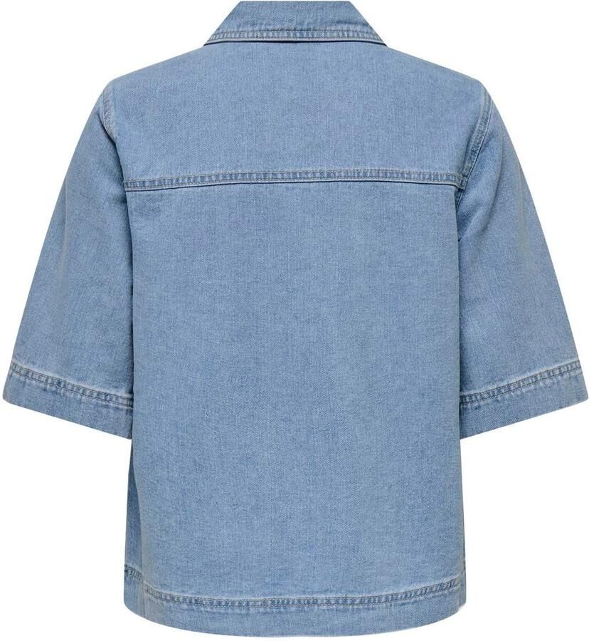 Only Belle SS Denim Blouse Dames - Foto 2