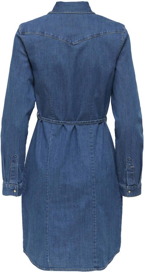 Only Jeans jurk ONLSASIA L S STRETCH DNM DRESS AKM - Foto 2