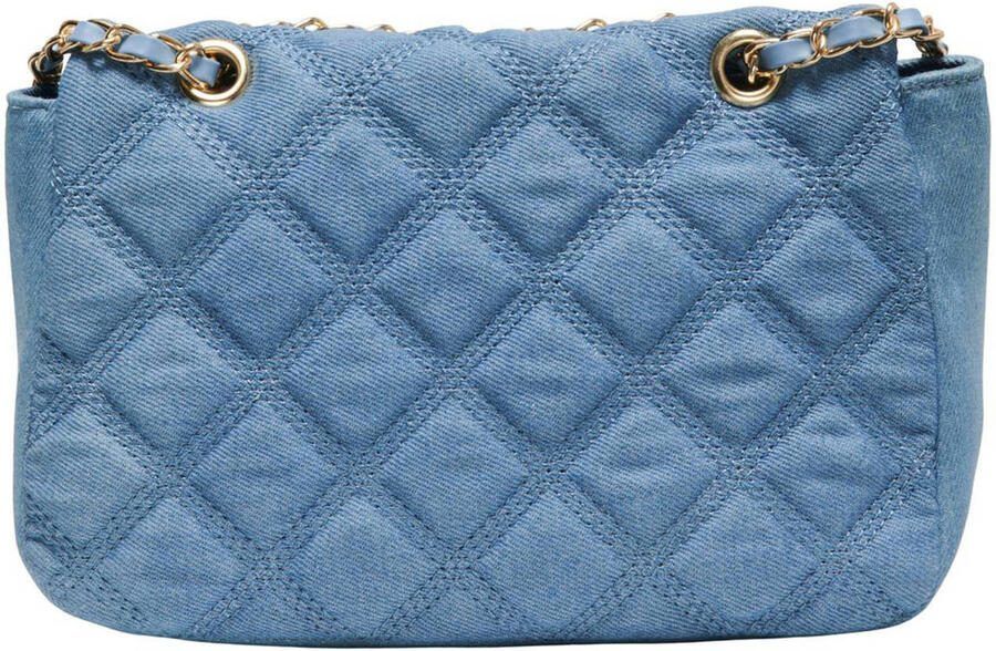 ONLY denim crossbody tas ONLFLORENCE blauw - Foto 3