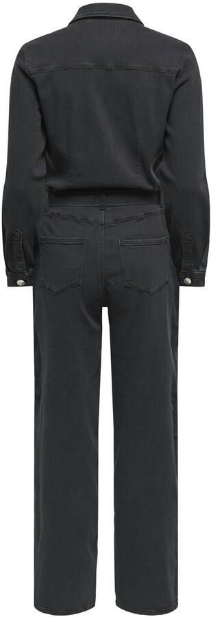 ONLY denim regular jumpsuit black denim