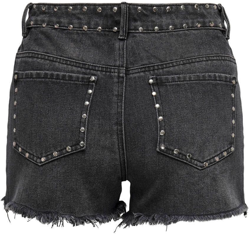 ONLY denim regular waist denim short black denim - Foto 2
