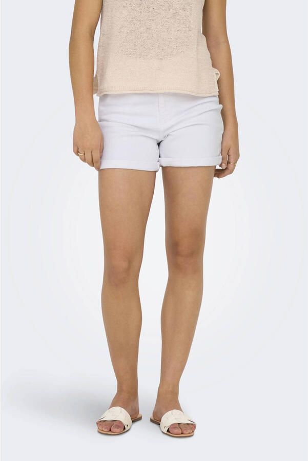 Only regular fit korte jeans van katoenmix model 'JOSEPHINE'