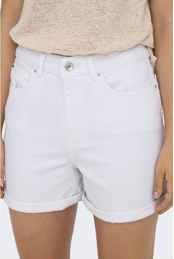 Only regular fit korte jeans van katoenmix model 'JOSEPHINE' - Foto 3