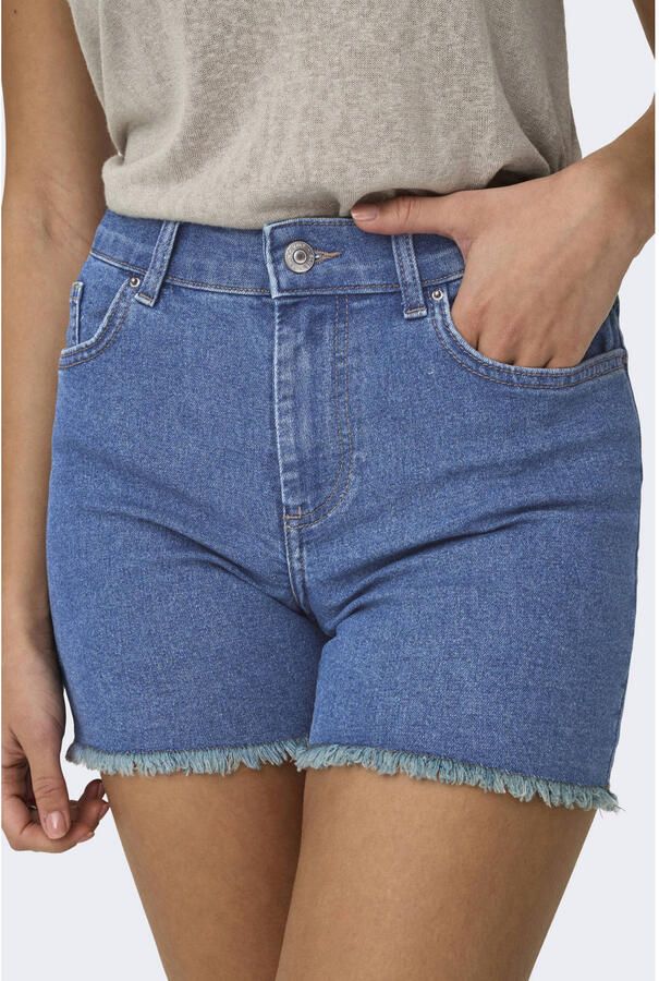 ONLY denim skinny regular waist short - Foto 3
