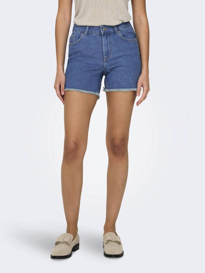 ONLY denim skinny regular waist short