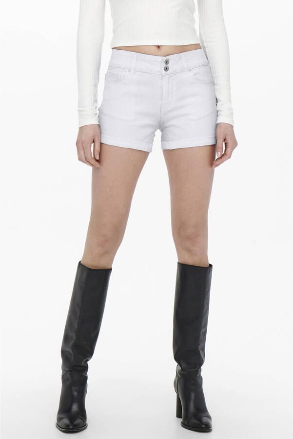 ONLY denim skinny regular waist short wit