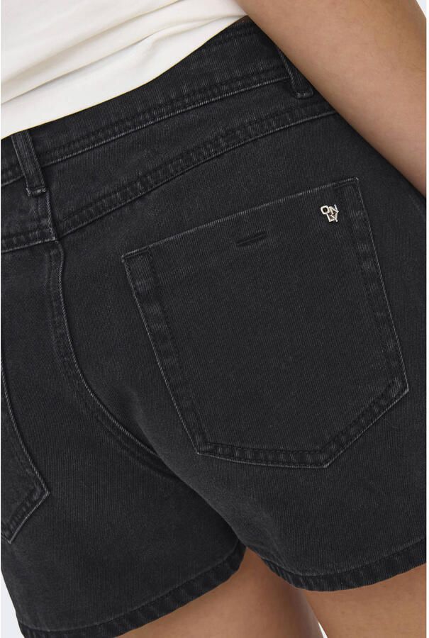 ONLY denim skinny short zwart - Foto 3