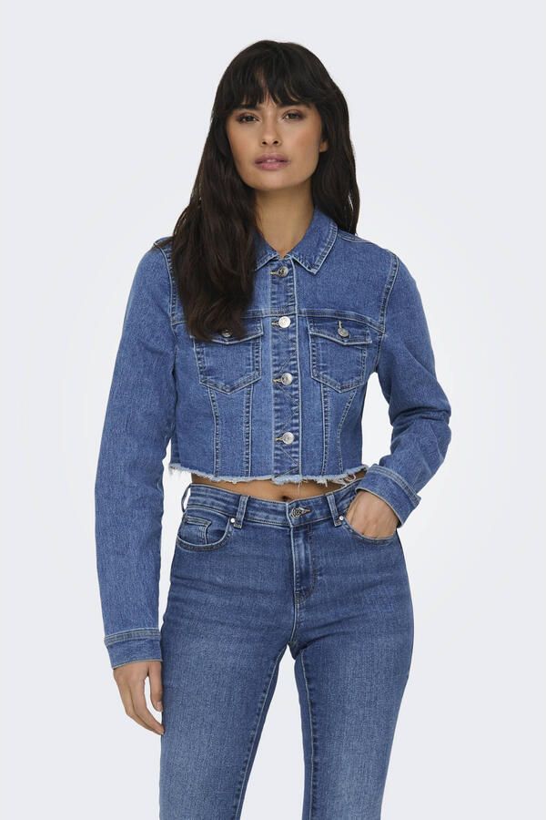 Only Regular fit jeansjack van katoenmix model 'WONDER' - Foto 3