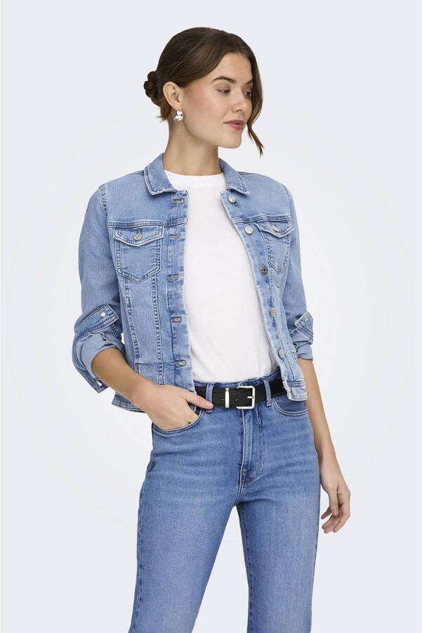 ONLY denim spijkerjas light blue denim