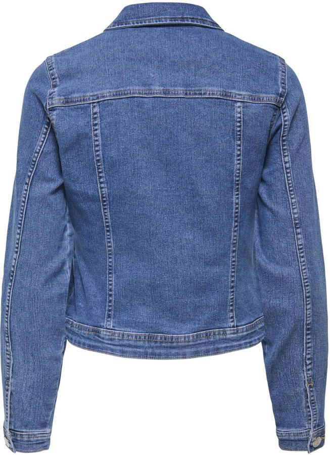 ONLY denim spijkerjas medium blue denim - Foto 3