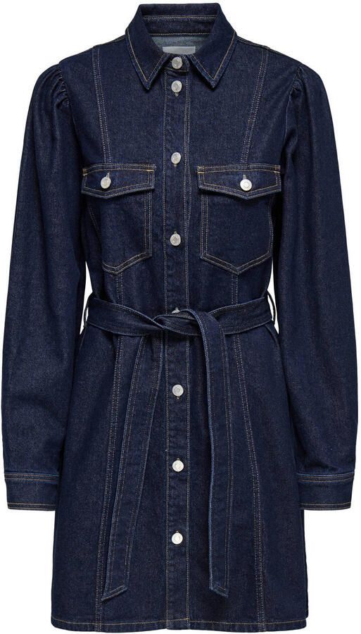 ONLY denim spijkerjurk dark blue denim - Foto 2