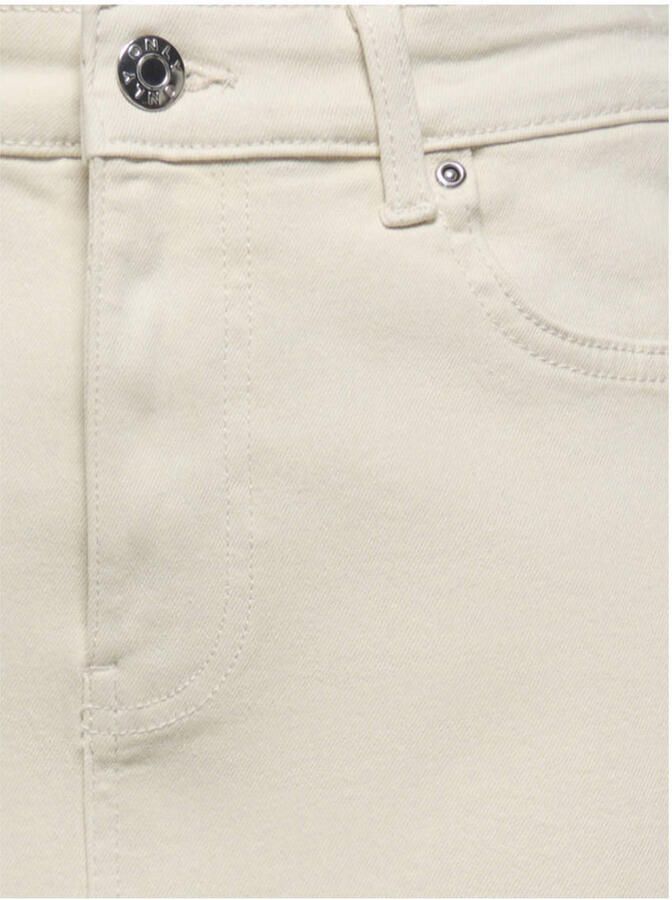 ONLY denim spijkerrok ecru - Foto 3
