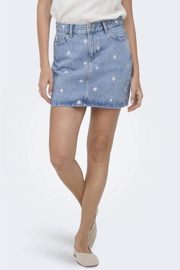 Only Jeans rok ONLSTELLA DAISY SHORT SKIRT DNM AZG