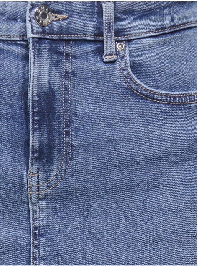 ONLY denim spijkerrok medium blue denim - Foto 3