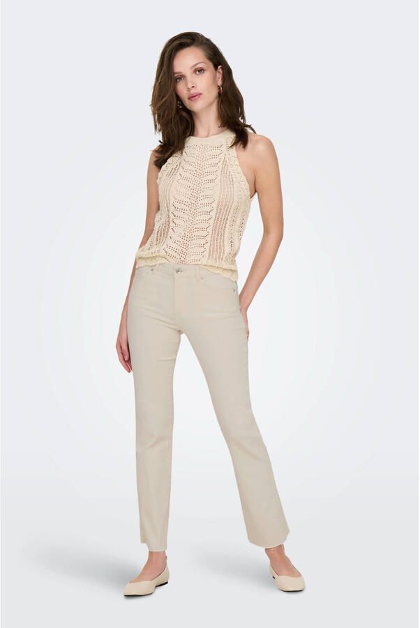 Only 7 8 jeans ONLANN-KENYA MW CR AK FLA ECRU DNM NOOS - Foto 2