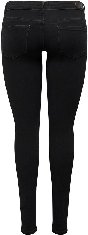 Only Skinny fit low waist jeans met stretch model 'Coral' - Foto 3