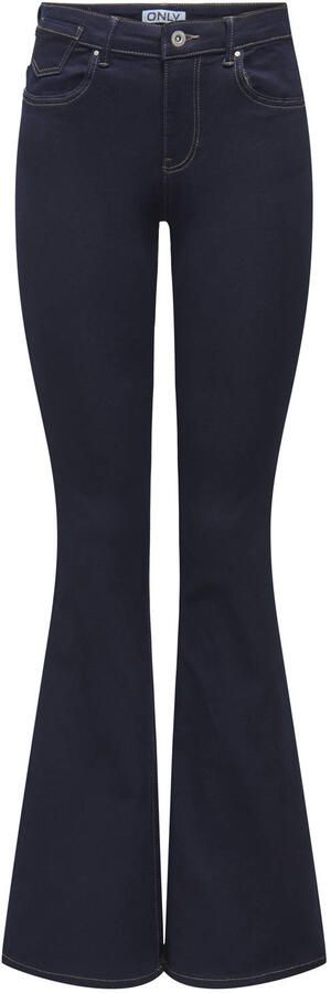 ONLY flared jeans donkerblauw
