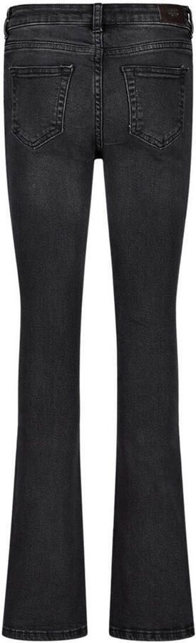 Only flared jeans KONHUSH washed black Zwart Meisjes Stretchdenim Effen 122
