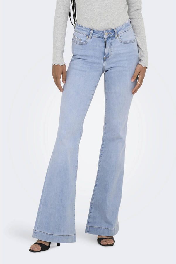 ONLY flared jeans light blue denim