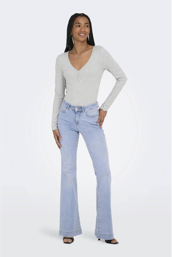 ONLY flared jeans light blue denim - Foto 2