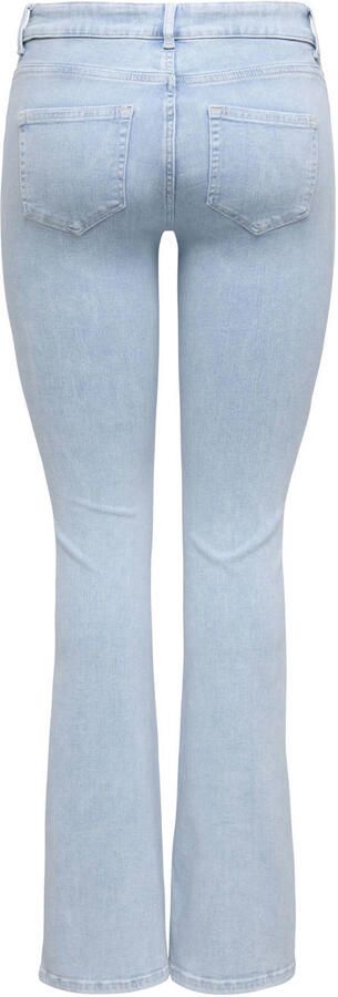 Only Slim fit bootcut jeans van katoenmix Model 'BLUSH' - Foto 3