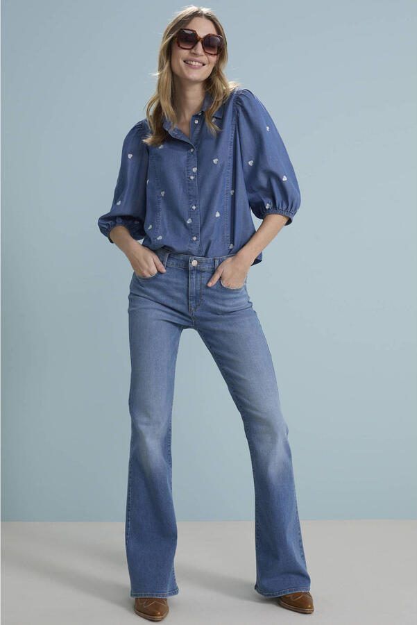 ONLY flared jeans ONNLUSH light blue denim - Foto 2
