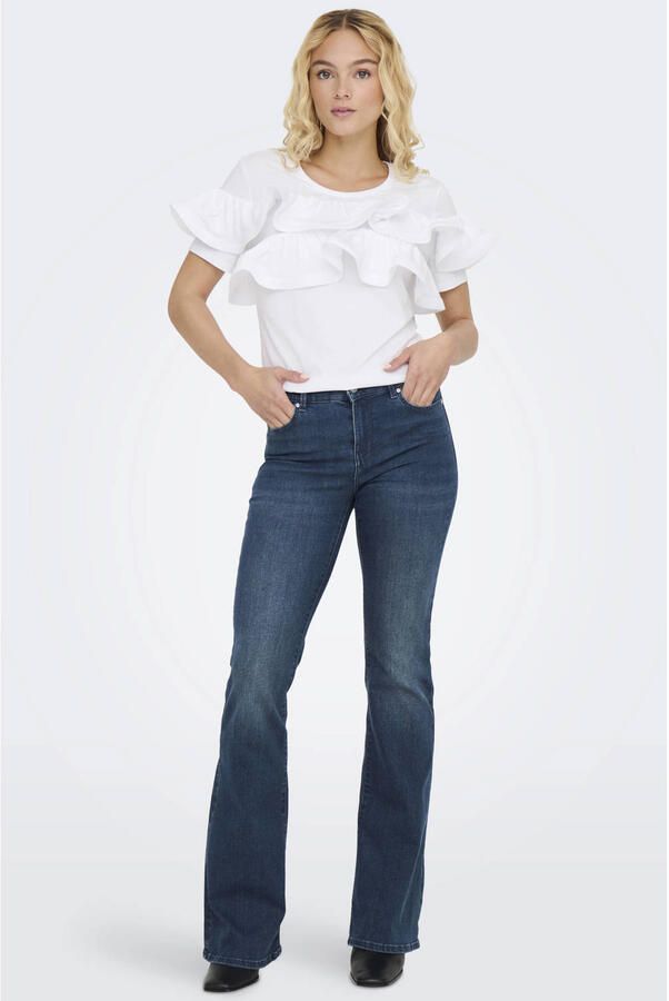 ONLY flared jeans ONLLUSH medium blue denim
