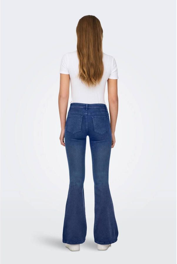 Only Regular fit bootcut jeans van katoenmix model 'REESE' - Foto 2