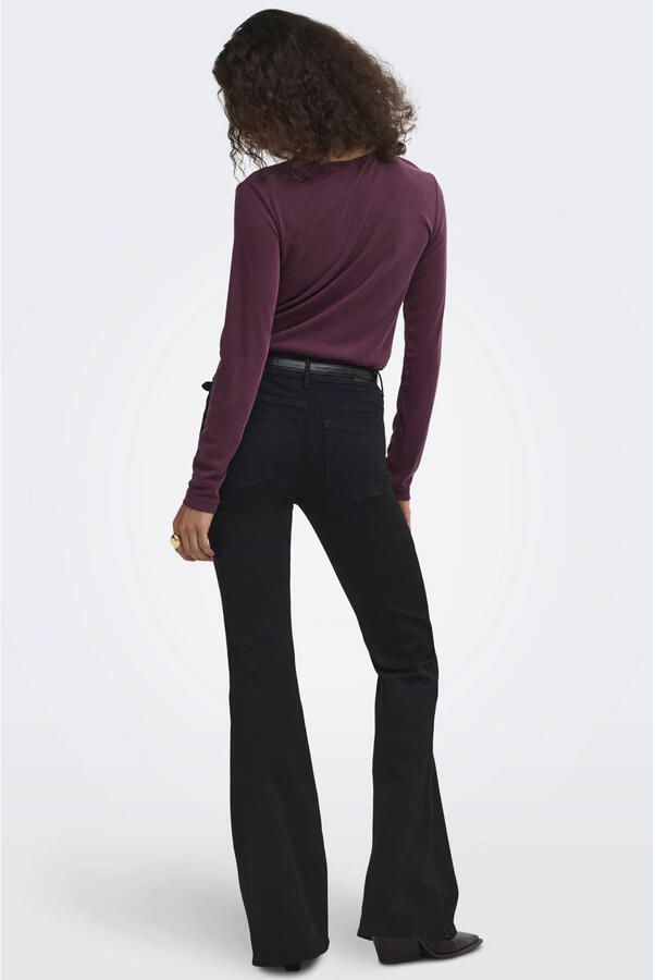 ONLY flared jeans zwart - Foto 3