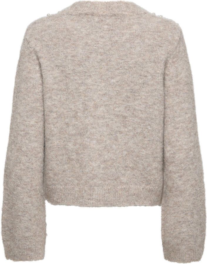 Only Regular fit gebreid jack met wol model 'MIGGIE' - Foto 2