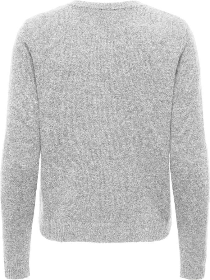 ONLY gebreid vest grijs
