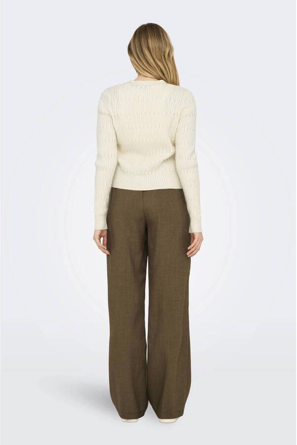 Only Vest ONLKATIA LS CABLE V-NECK CARDIGAN CC KNT - Foto 2