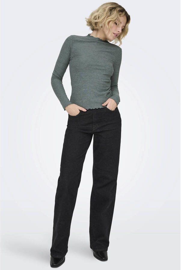 Only Groene Ronde Hals Gebreide Kleding voor Vrouwen Green Dames - Foto 5