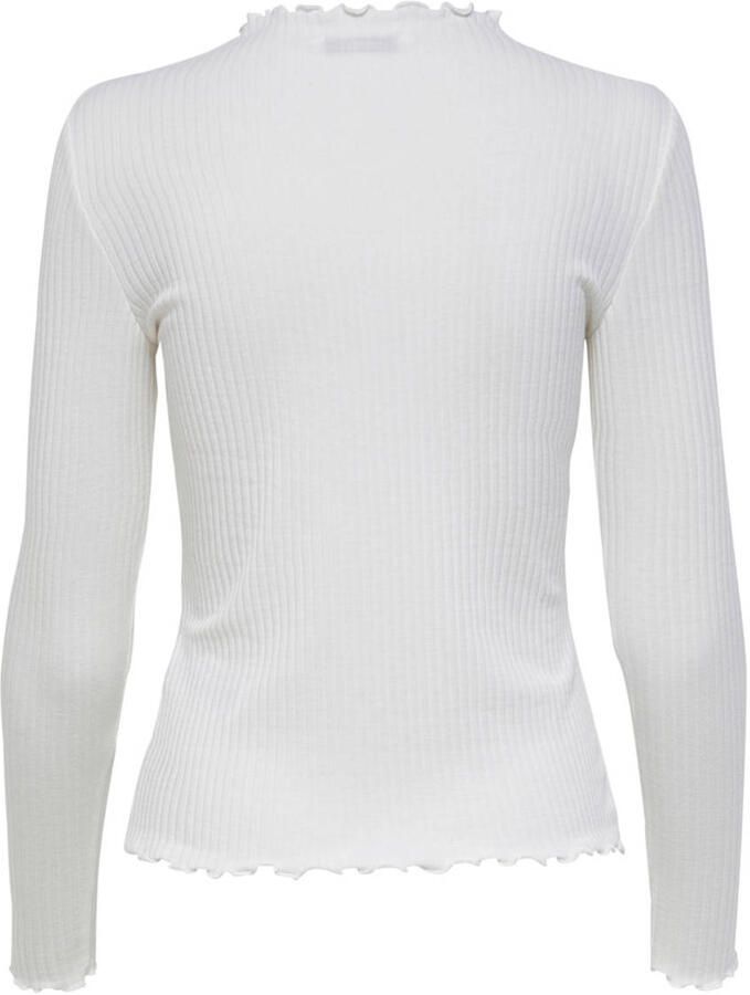 Only Polyester Coltrui Pullover Herfst Winter Collectie White Dames - Foto 3