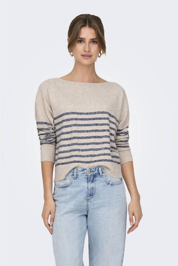 Only Gebreide trui ONLGLORY LIFE LS BOATNECK CC KNT - Foto 2