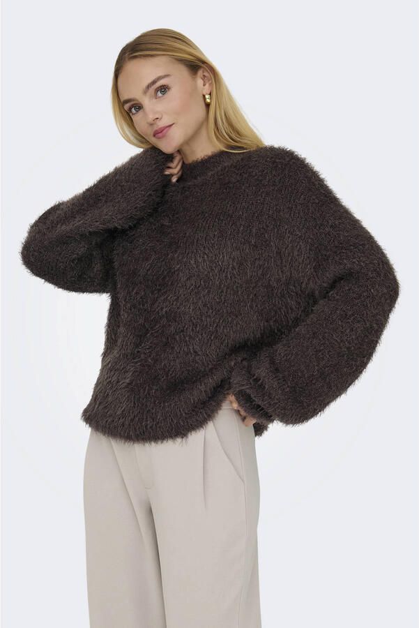 Only Lulu Highneck Knit Trui Dames - Foto 3
