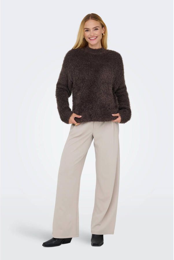 Only Lulu Highneck Knit Trui Dames - Foto 2
