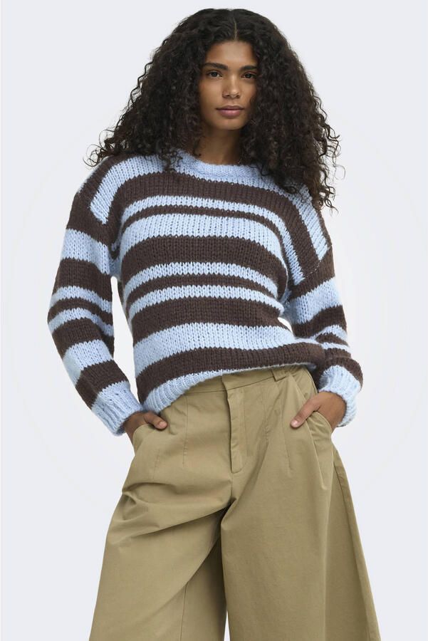Only Pullover van knuffelig grof tricot