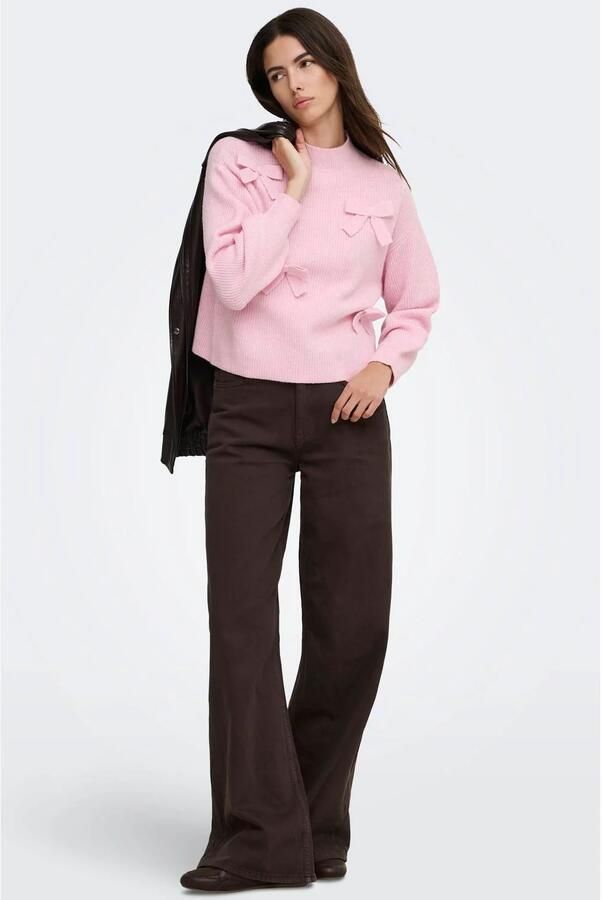 Only Lisa Gebreide Trui Dames - Foto 3