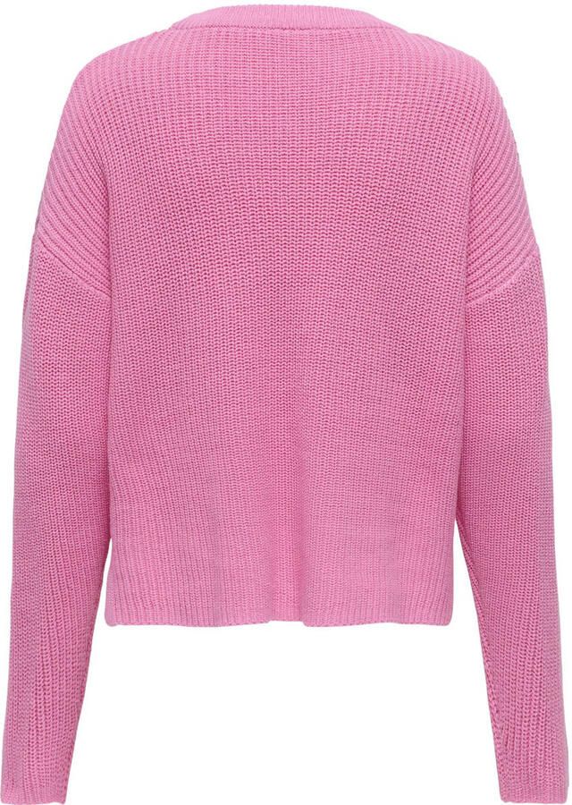 Only Trui met ronde hals ONLLUNA LS O-NECK PULLOVER KNT NCA - Foto 2