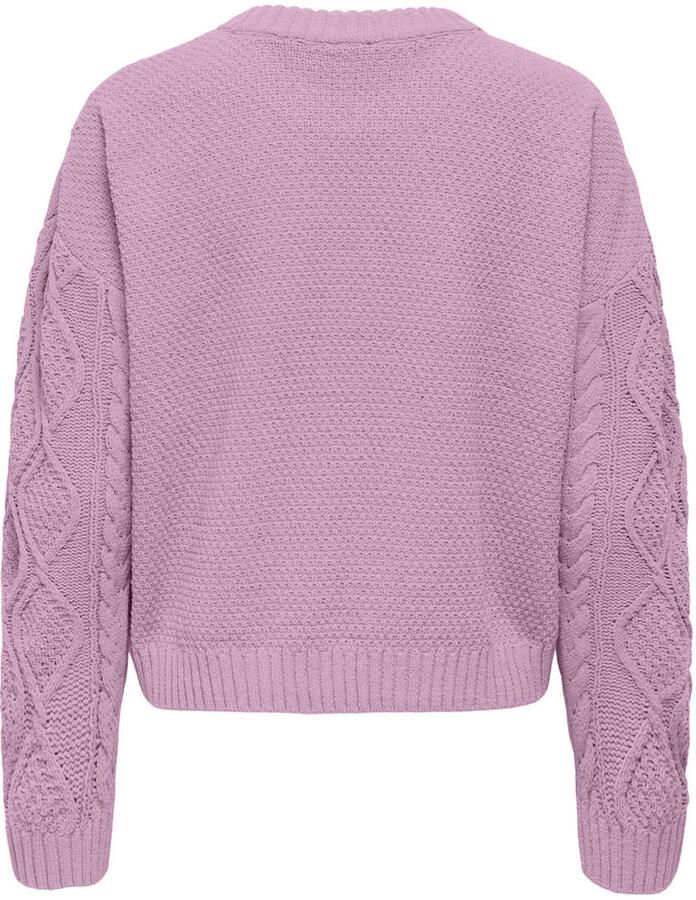 ONLY gebreide trui roze