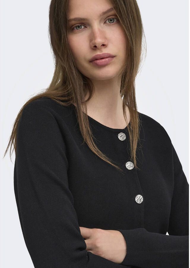 ONLY gebreide vest zwart