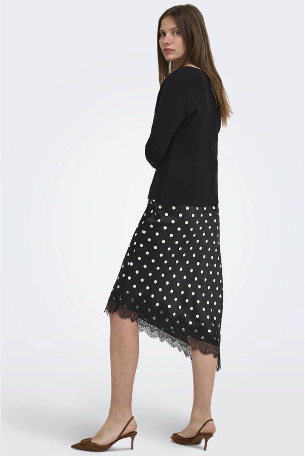 ONLY gebreide vest zwart - Foto 2