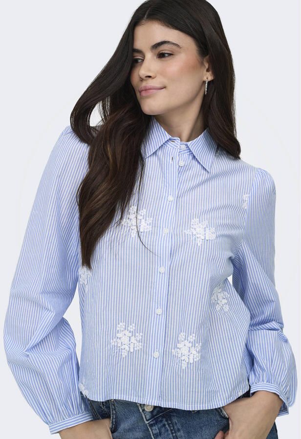 ONLY gestreepte blouse