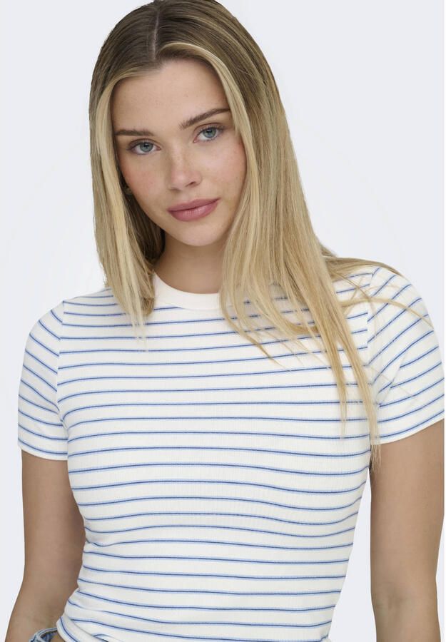 Only Regular fit T-shirt met viscose Model 'LUPE' - Foto 2